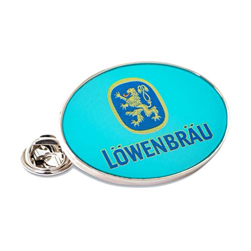 Löwenbräu Original Pin | Oval | türkis | Souvenir | Geschenkidee | Ansteck Pin | Pins