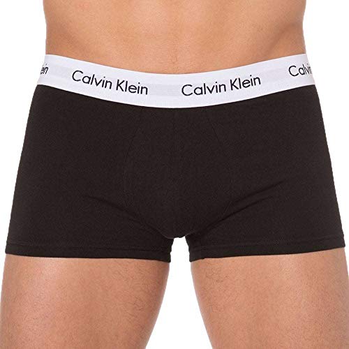 Calvin Klein Underwear Herren Hüft-Shorts 3er Pack - Cotton Stretch, Schwarz (Black 001), X-Large