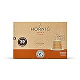 J. Hornig 39 Kaffeekapseln, 100% biologisch abbaubar, Nespresso® kompatibel, Probierpackung (Crema Lungo)