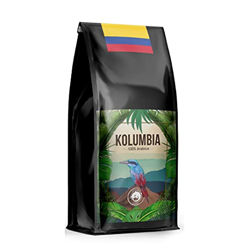 Blue Orca Coffee | Premium Kaffeebohnen | 100% Arabica | frisch geröstet | 1 kg (Kolumbia)