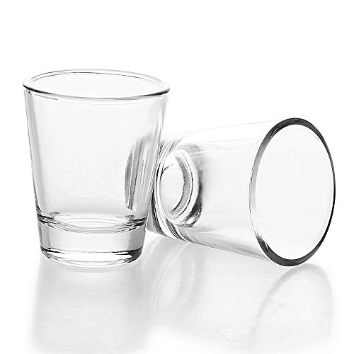 BCnmviku Schnapsgläser Glas 5cl/50ml Set Shotgläser - Spühlmaschinenfest - Gläser für Vodka Tequila (2)