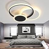 39W Moderne LED Deckenleuchte Aluminium Deckenlampe Dimmbar mit Fernbedienung 3000K - 6000K Deckenleuchten Creative Kronleuchter für Wohnzimmer,Schlafzimmer,Arbeitszimmer Decke Lichter