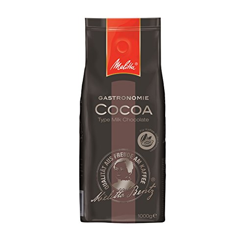 Melitta Kakao für Kaffee-Vollautomaten, Zubereitung mit Wasser oder Milch, Glutenfrei, 1 kg