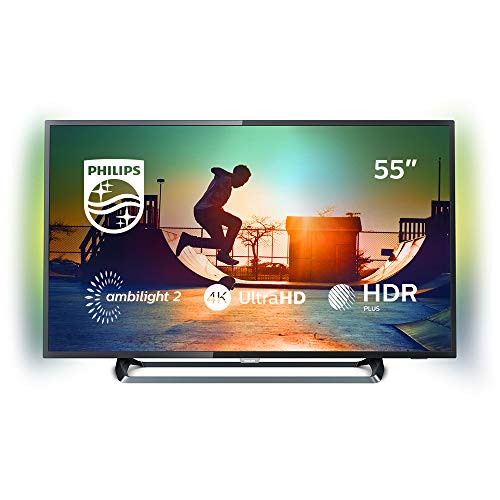 Philips Ambilight 55PUS6262/12 Fernseher 139 cm (55 Zoll) Smart TV (4K UHD, HDR Plus, HDMI, USB, Triple Tuner)
