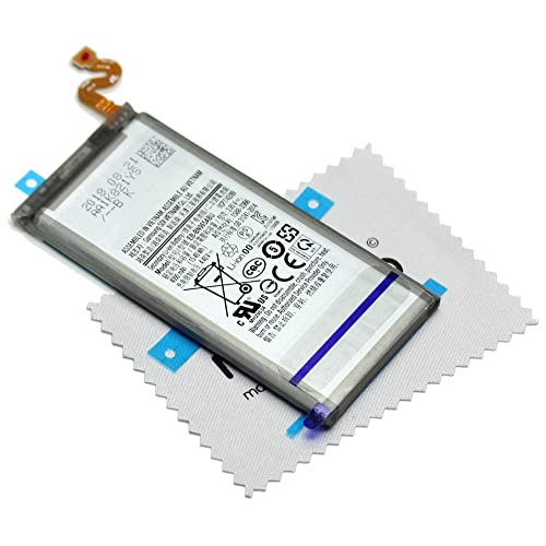 Akku kompatibel mit Samsung EB BN965ABU für Samsung Galaxy Note 9 (N960F) mit mungoo Displayputztuch
