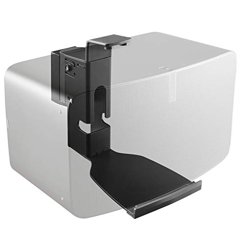 RICOO Lautsprecher Wand-Halterung für SONOS Play:5 Gen.2 bis 7-Kg (LH505-B) Boxen-Wand-Halter Schwenkbar Neigbar WLAN Airplay Speaker Wall Mount