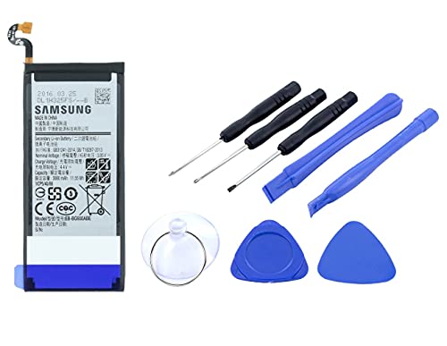 2in1-SET Akku für Samsung Galaxy S7 | Li-Ion Ersatzakku mit 3000mAh inklusive Werkzeug Set
