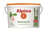Alpina NaturaWeiss, Wandfarbe matt 2,5 L.Allergiker geeignet 5,99 Euro/Liter