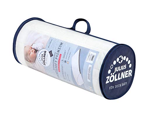 Julius Zöllner Reisebettmatratze Travelsoft Premium, Schadstoffgeprüft nach Standard 100 by OEKO-TEX, 60 x120 cm