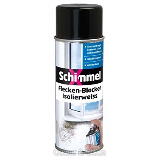 SchimmelX Flecken-Blocker Isolierweiß Spray 400ml Schimmel-Blocker Isolierspray