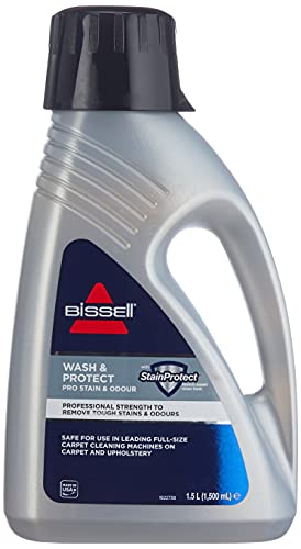 Bissell 1089N Wash & Protect Pro Reinigungsmittel für alle Teppichreiniger/Waschsauger, 1 x 1.5 l