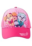 Paw Patrol Kappe für Mädchen - Smile - Kinder Cap Basecap Baseballkappe Sonnenschutz Rosa/Pink