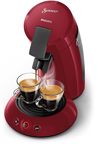 Senseo HD6553/80 Kaffeemaschine, Kunststoff, Rot