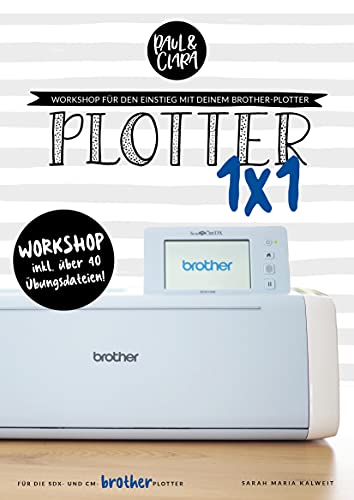 Plotter 1x1 - Workshop für den Einstieg beim Plotten mit deinem Brother ScanNCut® Plotter // inkl. Übungsdateien