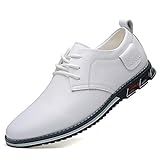 UIKGITP Herren Classic Loafers Work Irish Accent Sneakers Schuhe Atmungsaktiv Weich Bequem