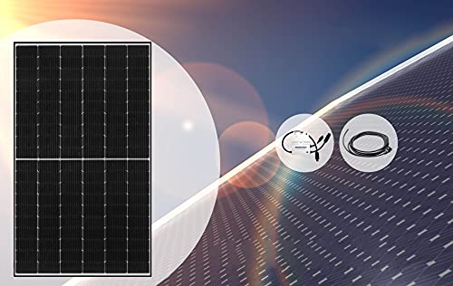 Home-Solar-Modul 360Wp (HSM360Wp + EVT360 + ohne Gestell + Anschlusskabel'Schuko' 10m)