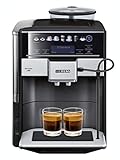 Siemens EQ.6 plus s500 Espresso Freistehend Espressomaschine Schwarz, Metallisch 1,7 l 2 Tassen Automatisch