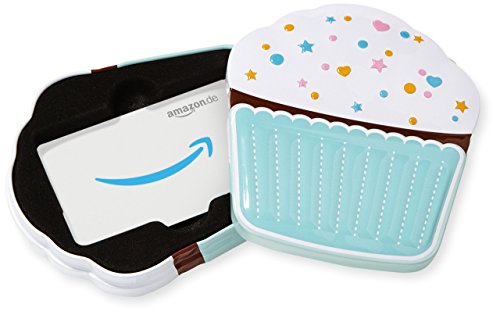 Amazon.de Geschenkkarte in Geschenkbox (Cupcake)