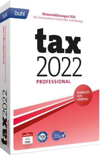 Tax 2022 Professional (für Steuerjahr 2021|Standard Verpackung)
