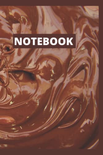 Hot Chocolate Notebook: 6 × 9 Soft Cover Glossy Chocolate Notebook with 120 blank pages