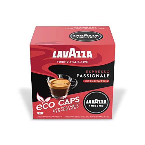 Lavazza A Modo Mio Espresso Passionale,Kaffee,Kaffeekapseln,Arabica,48 Kapseln