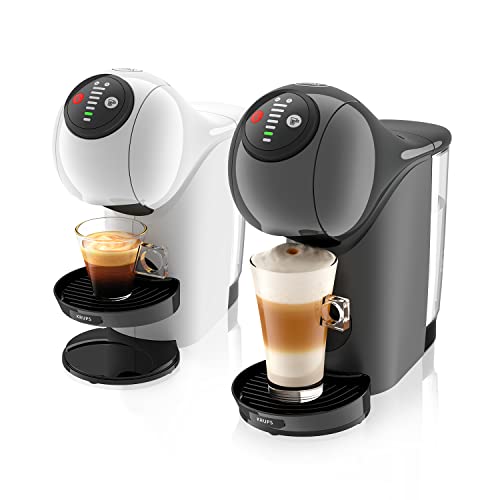 Krups Dolce Gusto Maschine Genio S KP2401 | Kaffeekapselmaschine | Heiß- & Kaltgetränke | über 30 verschiedene Getränke | 15 bar Pumpendruck | 0,8 L Wassertank | für alle Tassengrößen geeignet | Weiß
