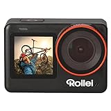 Rollei Actioncam one - Die Neue 4K Action-Cam mit 60FPS, 5 Meter Wasserdicht, ohne Gehäuse, 30 Meter mit Gehäuse und umfangreichen Zubehör