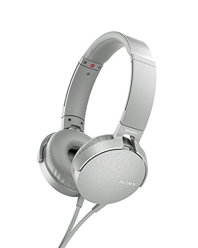 Sony MDR-XB550AP Kopfhörer (Extrabass, Headset mit Mikrofon) weiß