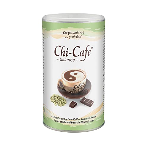 Chi-Cafe balance 450 g Dose 90 Tassen I gesunder Kaffee-Genuss(1) mit wertvollen Ballaststoffen, Calcium & Magnesium I gut für Darm und Verdauung(1), Energie(2) & Nerven(3) I vegan, ohne Zusatzstoffe