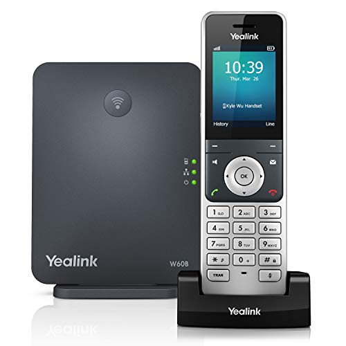 Yealink W60-Paket IP-Telefon - Basis und W56 Handset - schwarz