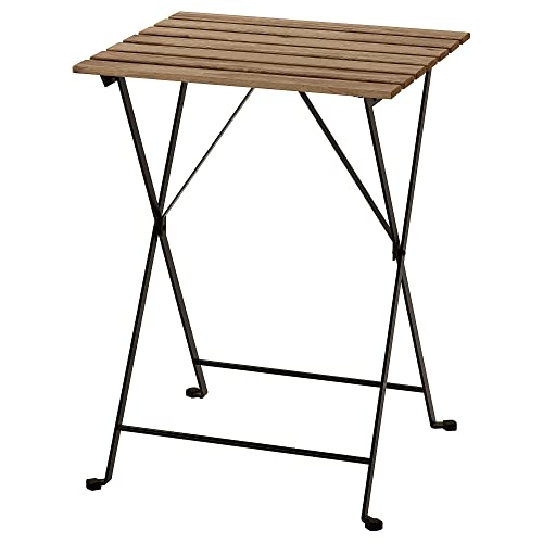 IKEA Tärnö Tisch, Outdoor schwarz/hellbraun gefärbt