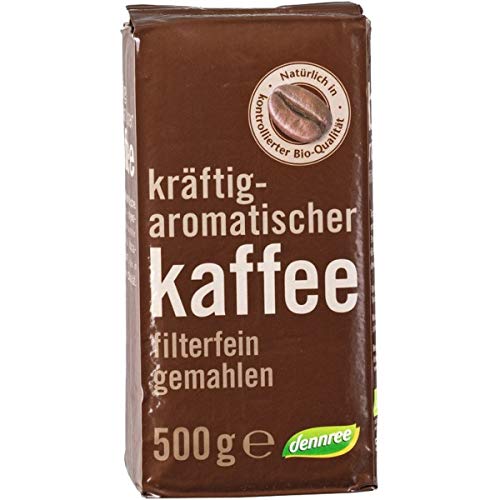 dennree Röstkaffee, gemahlen (500 g) - Bio