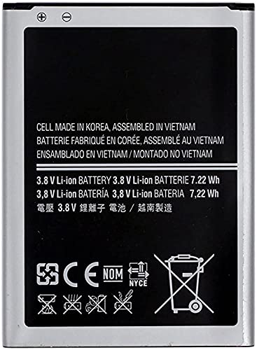 Akku kompatibel mit Samsung Galaxy S4 Mini i9190 mit hoher Kapazität 1900 mAh