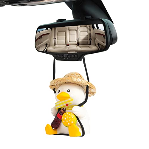 Swinging Duck Auto Hängendes Ornament Autospiegel Hängendes Zubehör Inneneinrichtung Lustige Geschenke Für Frauen Männer(Hamburger)
