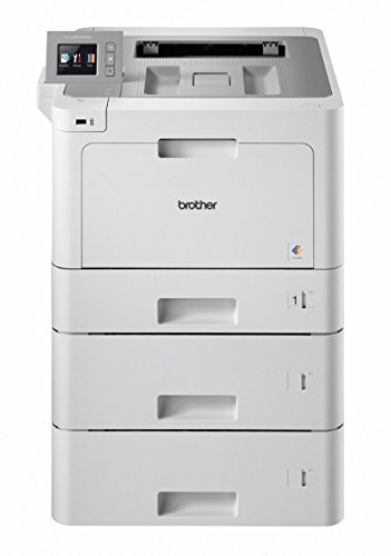 Brother HL-L9310CDWTT W-LAN Farblaserdrucker (mit Duplex, 2400 x 600 dpi, 31 Seiten/Min.) weiß/grau