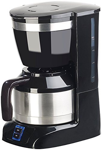 Rosenstein & Söhne Filterkaffeemaschine: Filterkaffee-Maschine mit Isolierkanne, 1 Liter, 8 Tassen, 800 Watt (Kaffeefiltermaschine)