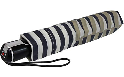 Knirps Regenschirm Taschenschirm Large Duomatic (Viper UV Creme)