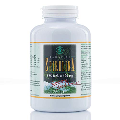 Spirulina - Original Hawaiian Spirulina Tabletten 625 I hawaianische Spirulina Tabletten 400mg + Vitamin K1 & K2