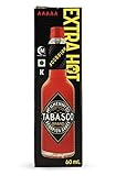 TABASCO Scorpion Sauce, 1x 60ml, sehr scharfe Chili Sauce, Scoville Bewertung: 23.000-33.000, 10x schärfer als TABASCO Original Red Sauce, 100% natürlich, Glasflasche