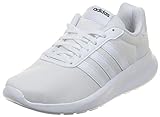 adidas Damen Lite Racer 3.0 Road Running Shoe, Cloud White/Grey, 39 1/3 EU