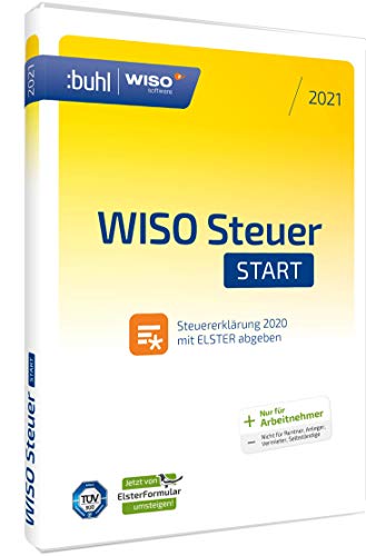 WISO Steuer-Start 2021 (für Steuerjahr 2020 | Standard Verpackung) jetzt mit automatischem Umstieg von Elsterformular