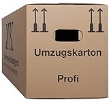 8 Profi Umzugskartons XXL - 2 wellig 640 x 300 x 340 mm
