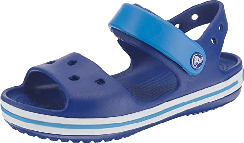 Crocs Crocband Children's Unisex Sandals, 27-28 EU,Cerulean Blue/Ocean
