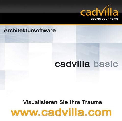 cadvilla basic - Architektur 2D/3D Hausplaner Software / Programm