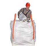 10 Stück Big Bag 90x90x110cm | 1,5t | 1m³ | Big Bag Auslauf und/oder Füllschürze erhältlich | big bag bauschutt | big pack | big bagger | big pack sack | bigbag säcke | big bags | laubsack groß