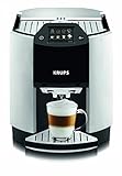 Krups EA9010 Kaffee-Vollautomat One-Touch-Funktion (1,7 L, 15 bar, Touchscreen-Display, Milchbehälter) silber