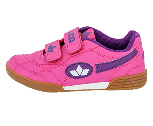 Lico Bernie V Mädchen Multisport Indoor Schuhe, Pink/ Lila/ Weiß, 29 EU
