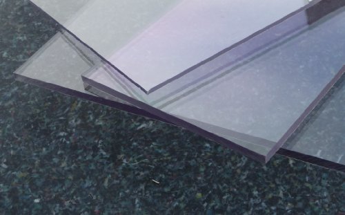 Platte Plexiglas® XT, 1000 x 500 x 3 mm, farblos, Zuschnitt klar alt-intech®