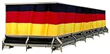 Diverse 1 Balkonsichtschutz Deutschland 90 x 300 cm Fahne Banner Sichtschutz WM EM Party