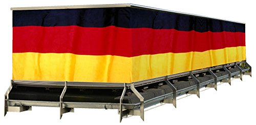 Diverse 1 Balkonsichtschutz Deutschland 90 x 300 cm Fahne Banner Sichtschutz WM EM Party